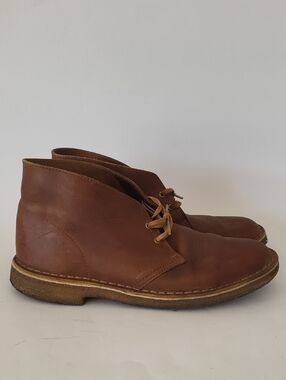 Clarks Original Men's Brown Leather Chukka Boots